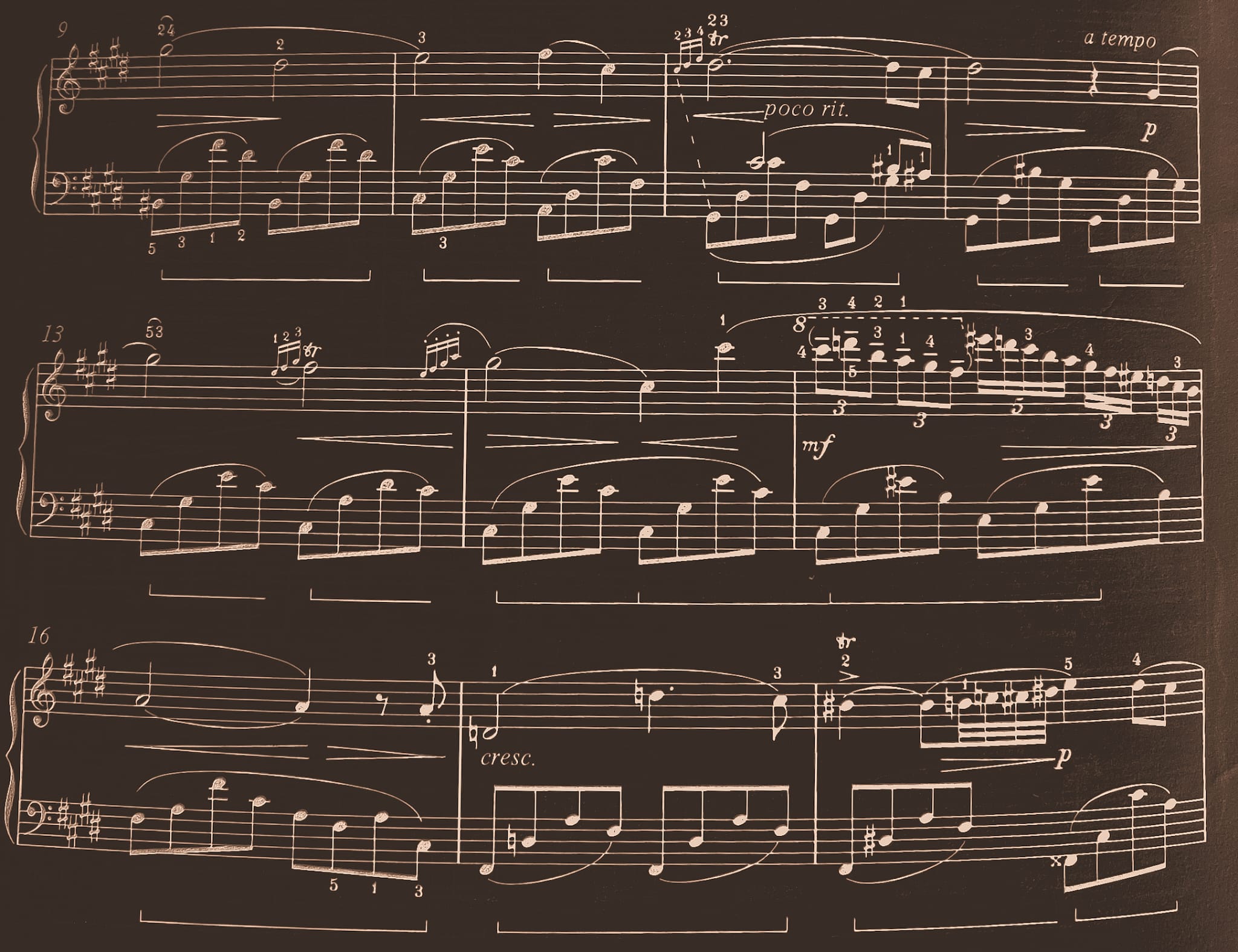 Partition de piano — conseils pour débutants